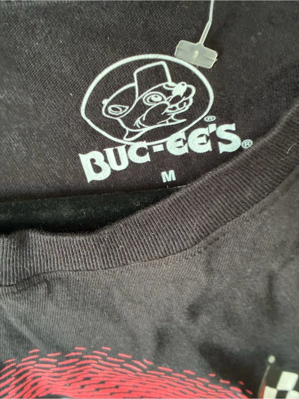 NASCAR/Buc-ees Roadtrippin' Graphic Tee - Black Medium